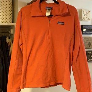 Patagonia quarter zip collared sweater